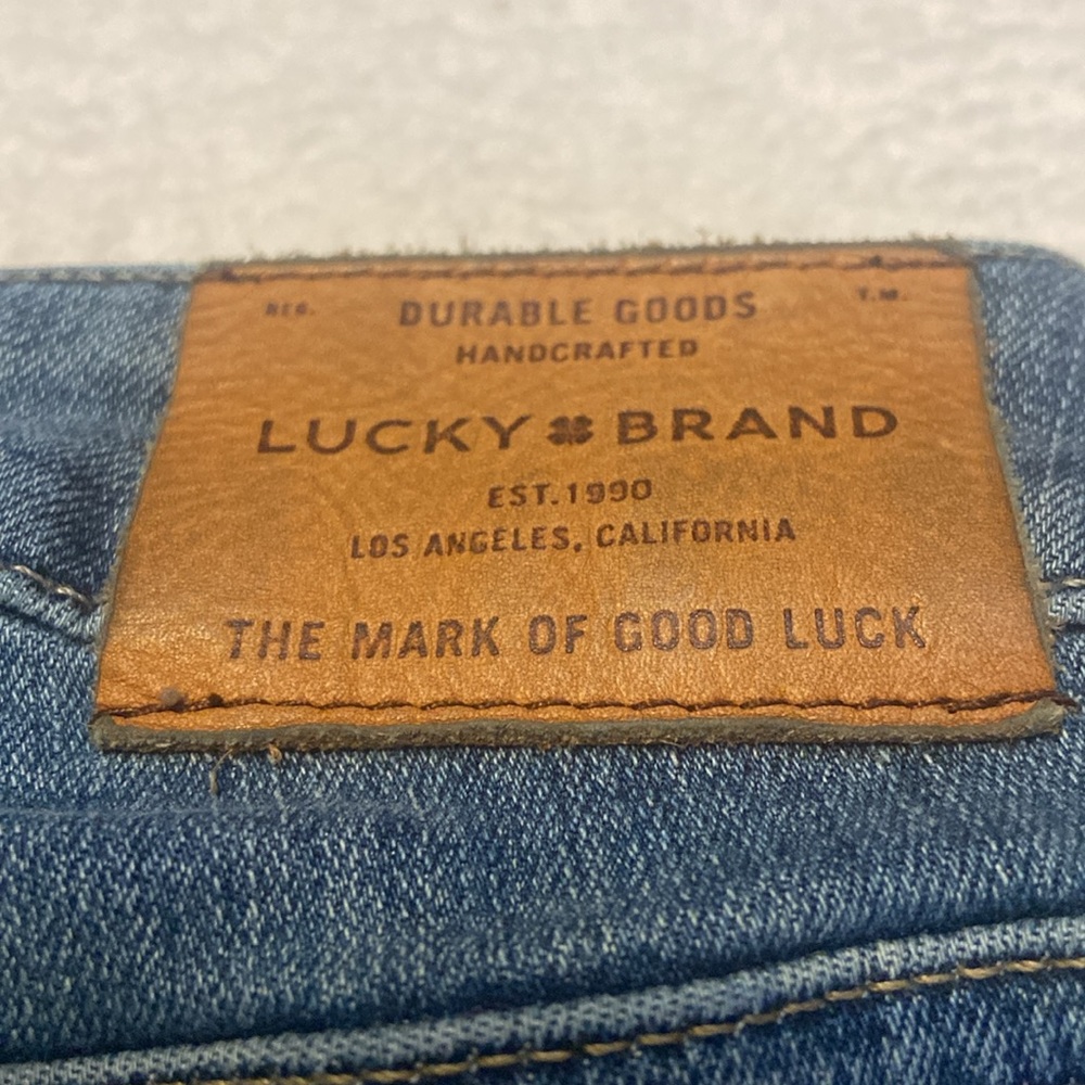 LUCKY BRAND Size 4/27 Bermuda Blue Jean Shorts - Picture 9 of 11